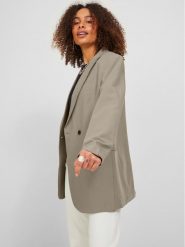 JJXX Marynarka 12200590 Beżowy Regular Fit. Brązowe marynarki i żakiety JJXX, l, bez wzorów, z syntetyku. Za 379.99 zł.