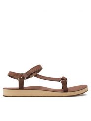 Teva Sandały Original Universal Slim Lea 1151031 Brązowy. Brązowe sandały Teva, bez wzorów, ze skóry, bez obcasa, na płaskiej podeszwie, bez zapięcia. Za 379.99 zł.