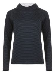 Elkline Bluza "Sweater Wetter" w kolorze czarno-antracytowym rozmiar: 46. Czarne bluzy Elkline, bez wzorów, z bawełny, z kapturem. Za 260.96 zł.