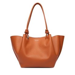 Torebka Coccinelle. Brązowe shopper Coccinelle, bez wzorów, bez dodatków. Za 1,339.00 zł.