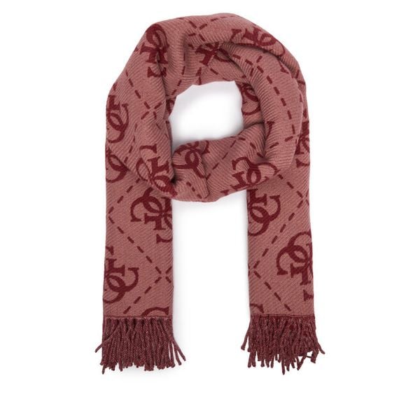 Szalik Guess. Czerwone szaliki Guess, z aplikacjami. Za 234.99 zł.