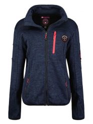Canadian Peak Kurtka polarowa "Trincesseak" w kolorze granatowym rozmiar: XL. Niebieskie swetry Canadian Peak, xl, z aplikacjami, z materiału, bez ramiączek. Za 144.92 zł.