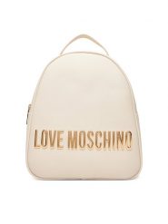 LOVE MOSCHINO Plecak JC4197PP1NKD0110 Beżowy. Brązowe plecaki Love Moschino, bez wzorów, ze skóry. Za 949.99 zł.