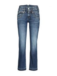 Herrlicher Dżinsy - Slim fit - w kolorze granatowym rozmiar: W24. Niebieskie jeansy Herrlicher, bez wzorów. Za 132.05 zł.