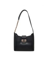 Guess Torebka HWVG98 91010 Czarny. Czarne torebki klasyczne Guess, z aplikacjami, ze skóry, bez dodatków. Za 499.99 zł.