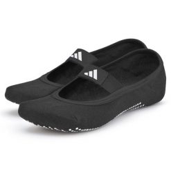 Skarpetki do jogi. Czarne skarpety Adidas, bez wzorów, z bawełny. Za 92.99 zł.