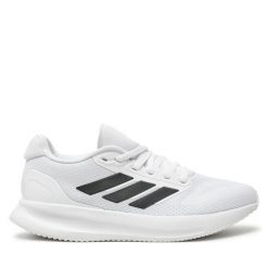 Buty do biegania adidas. Białe obuwie sportowe Adidas, bez zapięcia, do biegania. Za 199.99 zł.