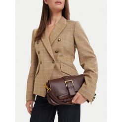 Torebka Badura. Brązowe torebki klasyczne Badura, bez wzorów, bez dodatków. Za 229.99 zł.