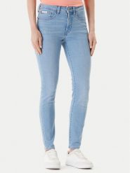 Calvin Klein Jeans Jeansy LV047C776G Niebieski Skinny Fit. Niebieskie jeansy Calvin Klein Jeans, bez wzorów. Za 429.99 zł.