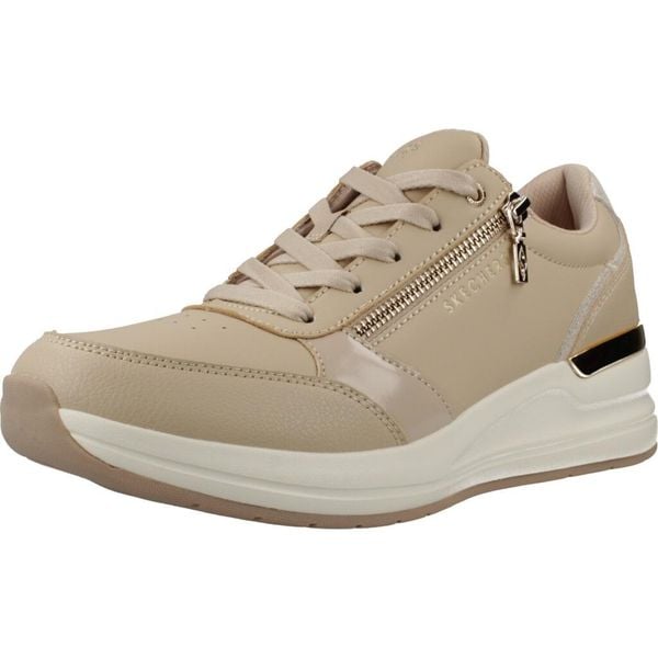 Buty SKECHERS BILLION 2 HIGH END Jasnobrązowy. Brązowe trekkingi Skechers, z syntetyku, trekkingowe. Za 302.99 zł.