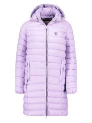 Geographical Norway Płaszcz pikowany "Atikotal" w kolorze fioletowym rozmiar: S. Różowe płaszcze Geographical Norway, s, bez wzorów, bez kaptura. Za 191.88 zł.