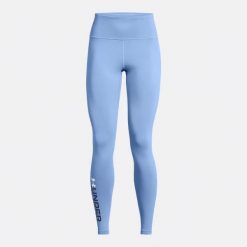 Legginsy treningowe damskie Under Armour Campus Graphic. Niebieskie legginsy Under Armour, xs, bez wzorów. Za 99.99 zł.