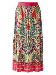 Miss Lagotte Spódnica w kolorze różowym ze wzorem rozmiar: 36. Różowe spódnice Miss Lagotte, bez wzorów, midi. Za 165.99 zł.