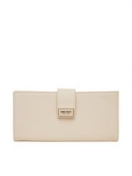 Nine West Portfel NW-W1-014-SS25 Beżowy. Brązowe portfele Nine West, bez wzorów, z materiału. Za 79.99 zł.