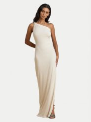 LAUREN RALPH LAUREN Sukienka wieczorowa 253980922003 Écru Slim Fit. Sukienki Lauren Ralph Lauren, bez wzorów, z syntetyku, wizytowe, bez kołnierzyka, bez ramiączek. Za 1,299.00 zł.