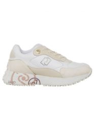 Liu Jo Skórzane sneakersy w kolorze kremowym rozmiar: 39. Brązowe trampki Liu Jo, bez wzorów, bez zapięcia. Za 305.92 zł.