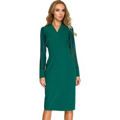 Stylove Sukienka w kolorze zielonym rozmiar: M. Zielone sukienki Stylove, m, bez wzorów, bez kołnierzyka, bez ramiączek, midi. Za 167.28 zł.