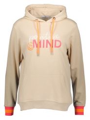 Zwillingsherz Bluza "Mascha" w kolorze beżowym rozmiar: S/M. Brązowe bluzy Zwillingsherz, m, bez wzorów, bez kaptura. Za 140.86 zł.