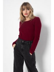 Perfect Cashmere Kaszmirowy sweter "Oprah" w kolorze bordowym rozmiar: L. Czerwone swetry Perfect Cashmere, l, bez wzorów, z kaszmiru, bez ramiączek. Za 250.94 zł.