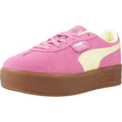Buty PUMA YELLOW PALERMO ELEVATA WNS Rose. Czerwone trekkingi Puma, z tkaniny, trekkingowe. Za 340.65 zł.