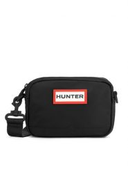Hunter Saszetka HTR-K-003-06 Czarny. Czarne listonoszki Hunter, bez wzorów, z materiału, bez dodatków. Za 97.99 zł.