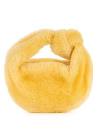 Bottega Veneta Torebka w kolorze żółtym - 28 x 23 x 8 cm rozmiar: onesize. Żółte torebki klasyczne Bottega Veneta, bez wzorów, z materiału, bez dodatków. Za 4,480.99 zł.