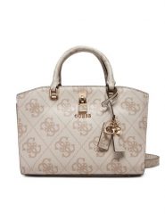 Guess Torebka HWOS96 55060 Beżowy. Brązowe torebki klasyczne Guess, z aplikacjami, ze skóry, bez dodatków. Za 679.99 zł.