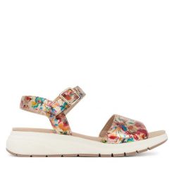 Sandały Caprice. Sandały Caprice, bez wzorów, bez obcasa, na płaskiej podeszwie, bez zapięcia. Za 339.99 zł.