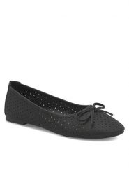 Clara Barson Baleriny WS6027-02 Czarny. Czarne baleriny Clara Barson, bez wzorów, z syntetyku, bez obcasa. Za 69.99 zł.