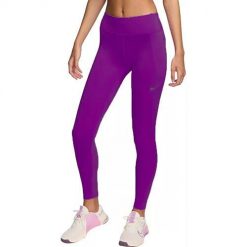 Legginsy Sportowe Damskie Nike Performance Dri-fit. Fioletowe legginsy Nike, bez wzorów. Za 226.80 zł.