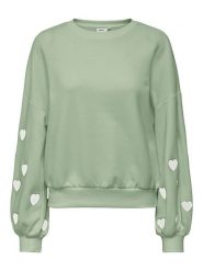 ONLY Bluza w kolorze jasnozielonym rozmiar: S. Zielone bluzy Only, s, bez wzorów, bez kaptura. Za 149.31 zł.