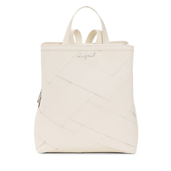 Plecak Desigual. Białe plecaki Desigual, bez wzorów. Za 379.99 zł.