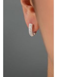 Lodie Silver Srebrne kolczyki z cyrkoniami rozmiar: onesize. Szare kolczyki Lodie Silver, z cyrkonią, srebrne. Za 79.45 zł.