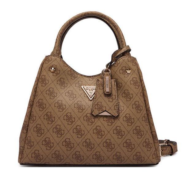 Torebka Guess. Brązowe torebki klasyczne Guess, z aplikacjami, bez dodatków. Za 380.99 zł.