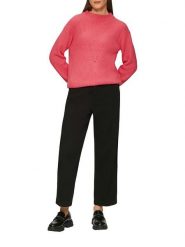 S.Oliver Sweter w kolorze różowym rozmiar: L. Różowe swetry S.Oliver, l, bez wzorów, z wełny, bez ramiączek. Za 173.99 zł.