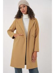 Bigdart Płaszcz przejściowy w kolorze karmelowym rozmiar: 36. Brązowe płaszcze Bigdart, bez wzorów, bez kaptura. Za 91.56 zł.