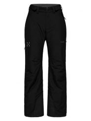 Haglöfs Spodnie narciarskie "Gondol" w kolorze czarnym rozmiar: M. Czarne spodnie dresowe Haglöfs, m, bez wzorów, narciarskie. Za 543.90 zł.