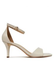 MICHAEL Michael Kors Sandały Jaida 40S5JDMS1L Écru. Sandały MICHAEL Michael Kors, bez wzorów, ze skóry, bez obcasa, na szpilce, bez zapięcia. Za 579.99 zł.