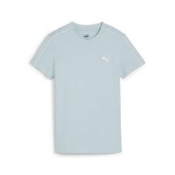 Koszulka sportowa damska Puma Her. Niebieskie koszulki sportowe Puma, bez wzorów, bez ramiączek. Za 79.99 zł.