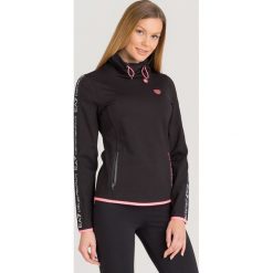 BLUZA EA7 Emporio Armani. Czarne bluzy EA7 Emporio Armani, l, z aplikacjami, z gumy, bez kaptura. Za 347.40 zł.