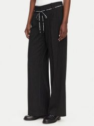 Karl Lagerfeld Jeans Spodnie materiałowe B3W10019 Czarny Regular Fit. Czarne spodnie materiałowe Karl Lagerfeld Jeans, l, bez wzorów, z jeansu. Za 779.99 zł.
