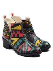 Goby Botki w kolorze czarnym ze wzorem rozmiar: 39. Czarne botki Goby, bez wzorów, z materiału, bez obcasa, bez zapięcia. Za 347.99 zł.