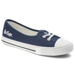 Granatowe Trampki Lee Cooper Modne Buty Damskie. Niebieskie trampki Lee Cooper, bez wzorów, bez zapięcia. Za 129.00 zł.