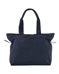 Torba shopper WINGS SOLENNE 14L pojemna NAVY BLUE. Niebieskie torby na laptopa Wings, bez wzorów, z materiału, duże. Za 109.90 zł.