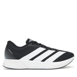 Buty do biegania adidas. Czarne obuwie sportowe Adidas, bez zapięcia, do biegania. Za 199.99 zł.