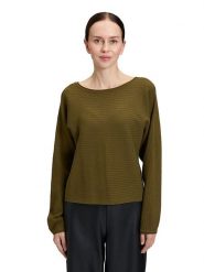 Betty Barclay Sweter w kolorze oliwkowym rozmiar: 36. Brązowe swetry Betty Barclay, bez wzorów, bez ramiączek. Za 170.95 zł.