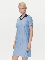 Adidas Sukienka codzienna Liberty London Tonal Football JC5313 Niebieski Regular Fit. Niebieskie sukienki Adidas, na co dzień, m, bez wzorów, z syntetyku, bez kołnierzyka, bez ramiączek, proste. Za 229.99 zł.