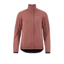 Damska kurtka wodoodporna Craft Core Subz. Czerwone kurtki sportowe Craft, bez wzorów, bez kaptura, rowerowe. Za 547.50 zł.