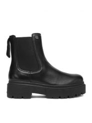 G-Star Raw Sztyblety CEO-WB-ADELA-10 Czarny. Czarne botki G-Star Raw, bez wzorów, ze skóry, bez obcasa, na płaskiej podeszwie, bez zapięcia. Za 349.99 zł.