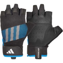 Rękawice treningowe Performance. Niebieskie rękawiczki Adidas, bez wzorów, sportowe. Za 101.99 zł.